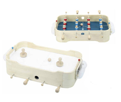 Vilac 2-in-1 Wooden Hockey & Table Football Game – Ages 4+