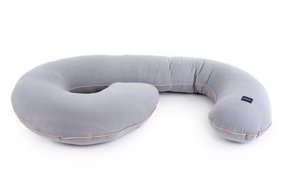 POOFI Organic Cotton Maternity Pillow – Grey