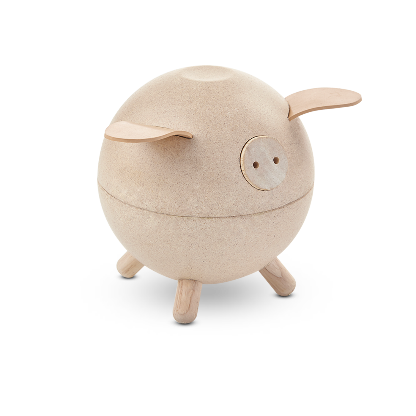 Piggy Money Bank White