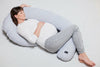 Organic Maternity Pillow color: latte