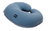 Organic nursing pillow color: denim blue