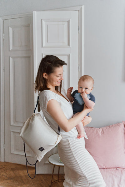 Nursing pillow - arm band color: dusty blue