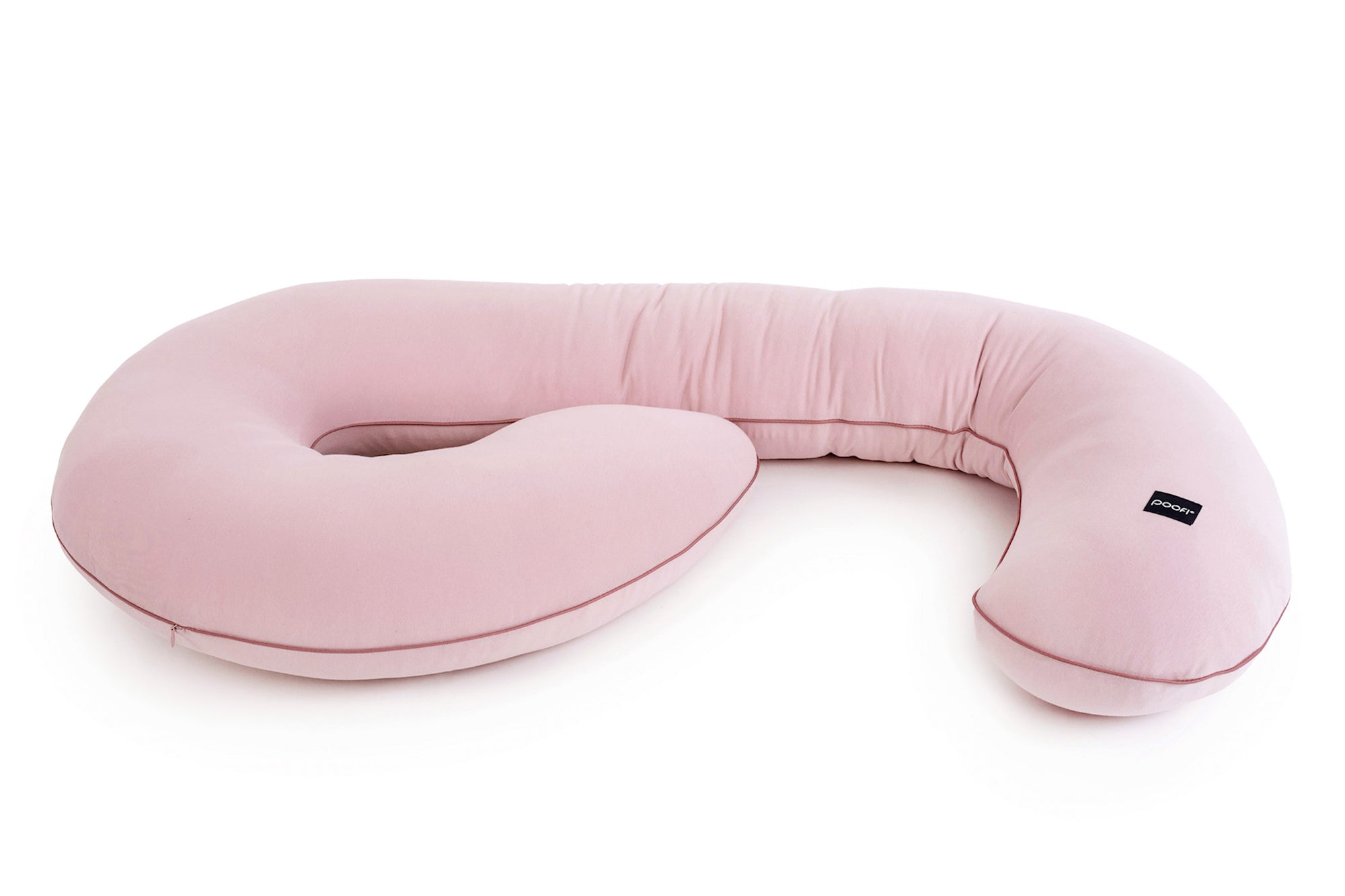 Organic Maternity Pillow color: peony