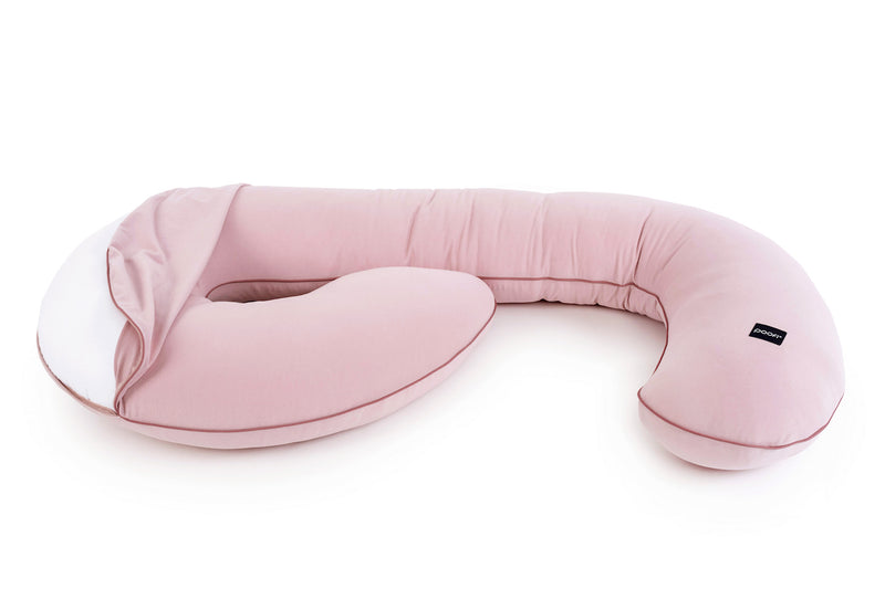 Organic Maternity Pillow color: peony