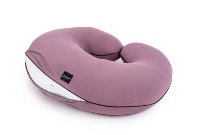 Organic Nursing Pillow color: mauve