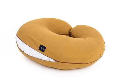 Organic Nursing Pillow color: mustard