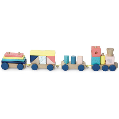 Wooden Stacking Train