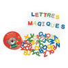 Cardboard magnetic letters