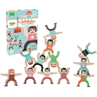 Wooden acrobats by Ingela P. Arrhenius