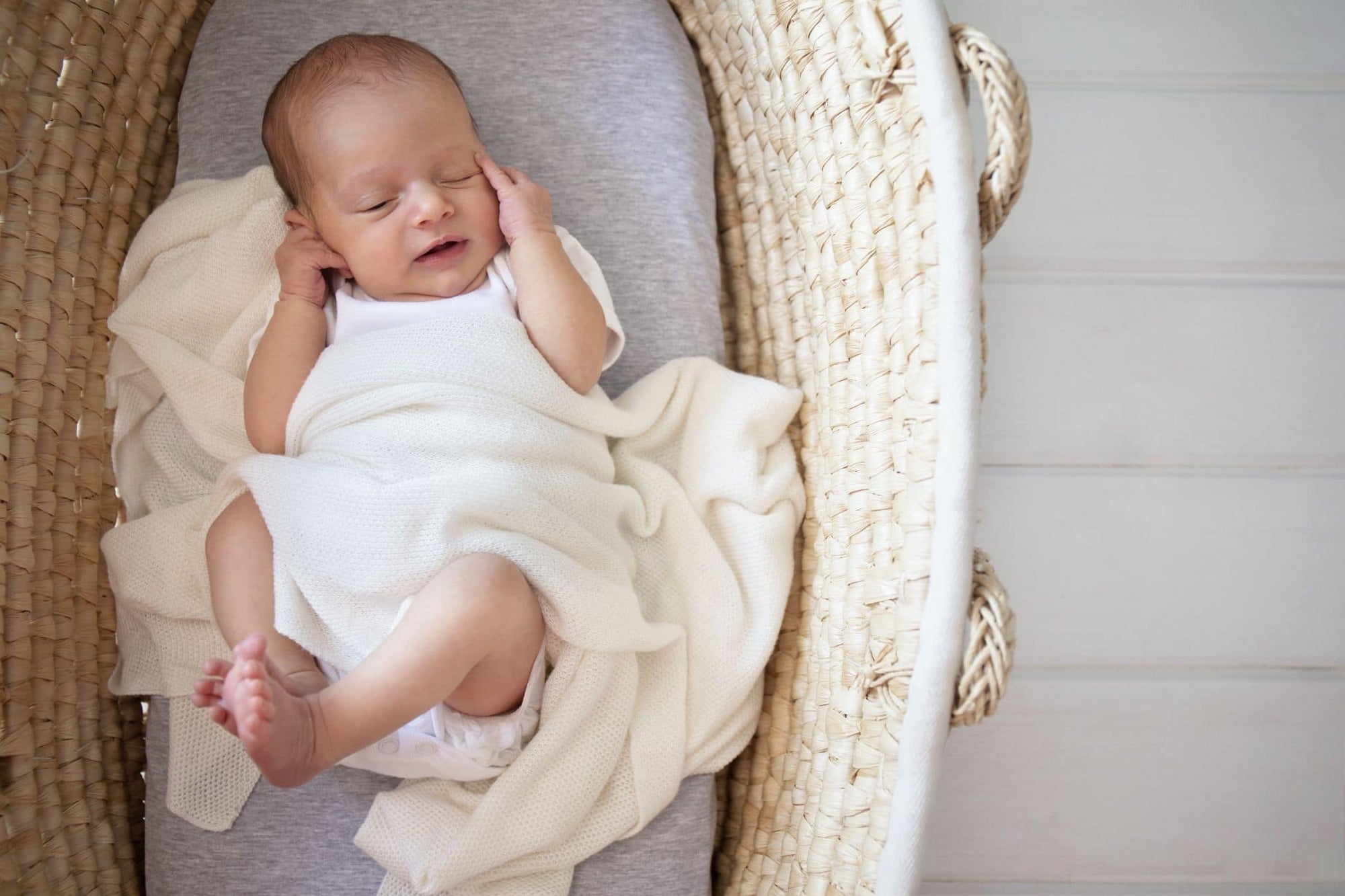 Light Knitted Bamboo Blanket