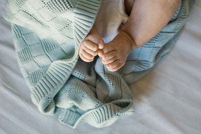 Openwork Knit Blanket