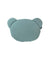 Organic Teddybear Cushion color: green and cream