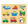 Wooden Vehicles puzzle