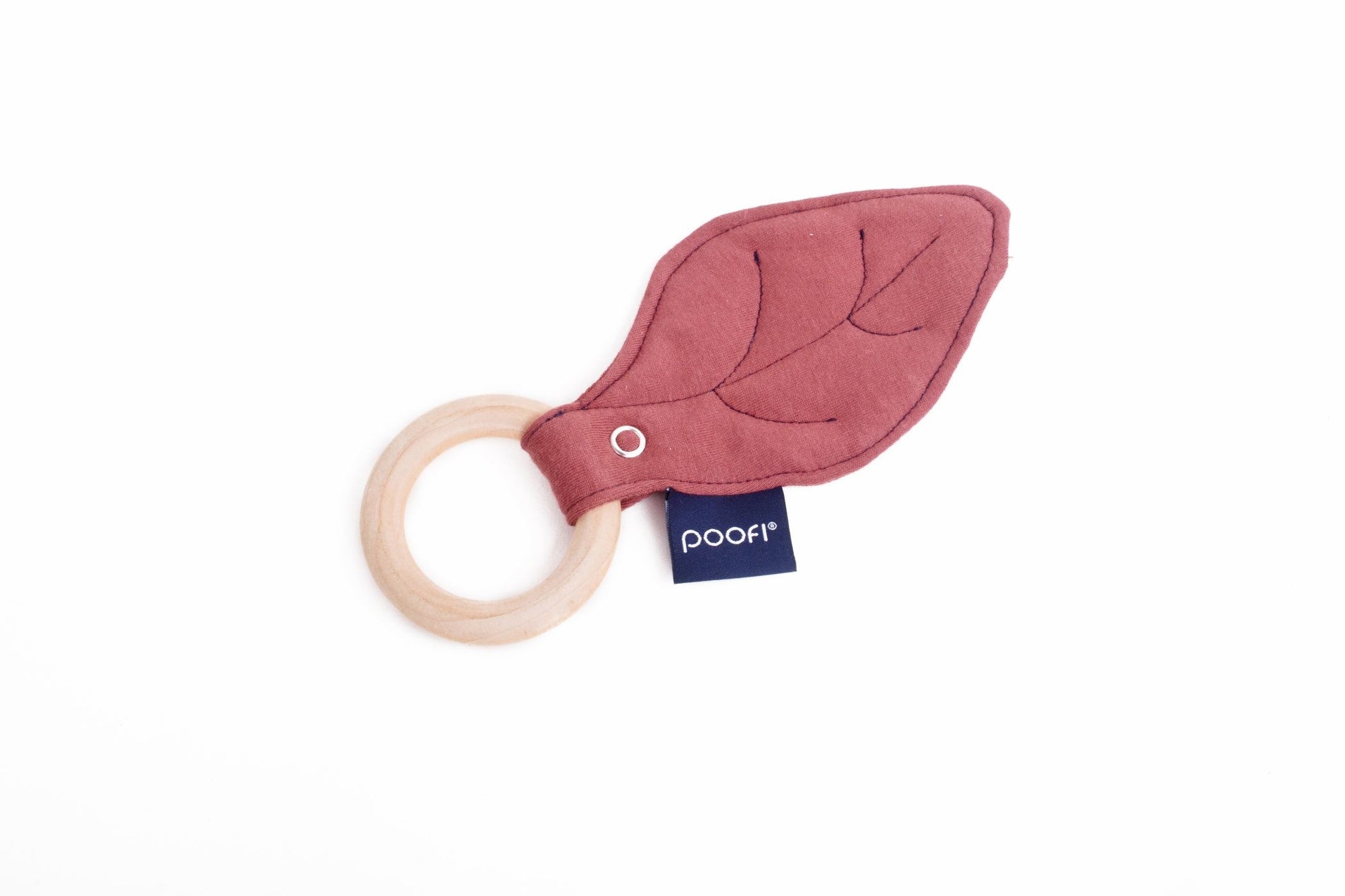 Eco Teether Maple Wood - Leaf