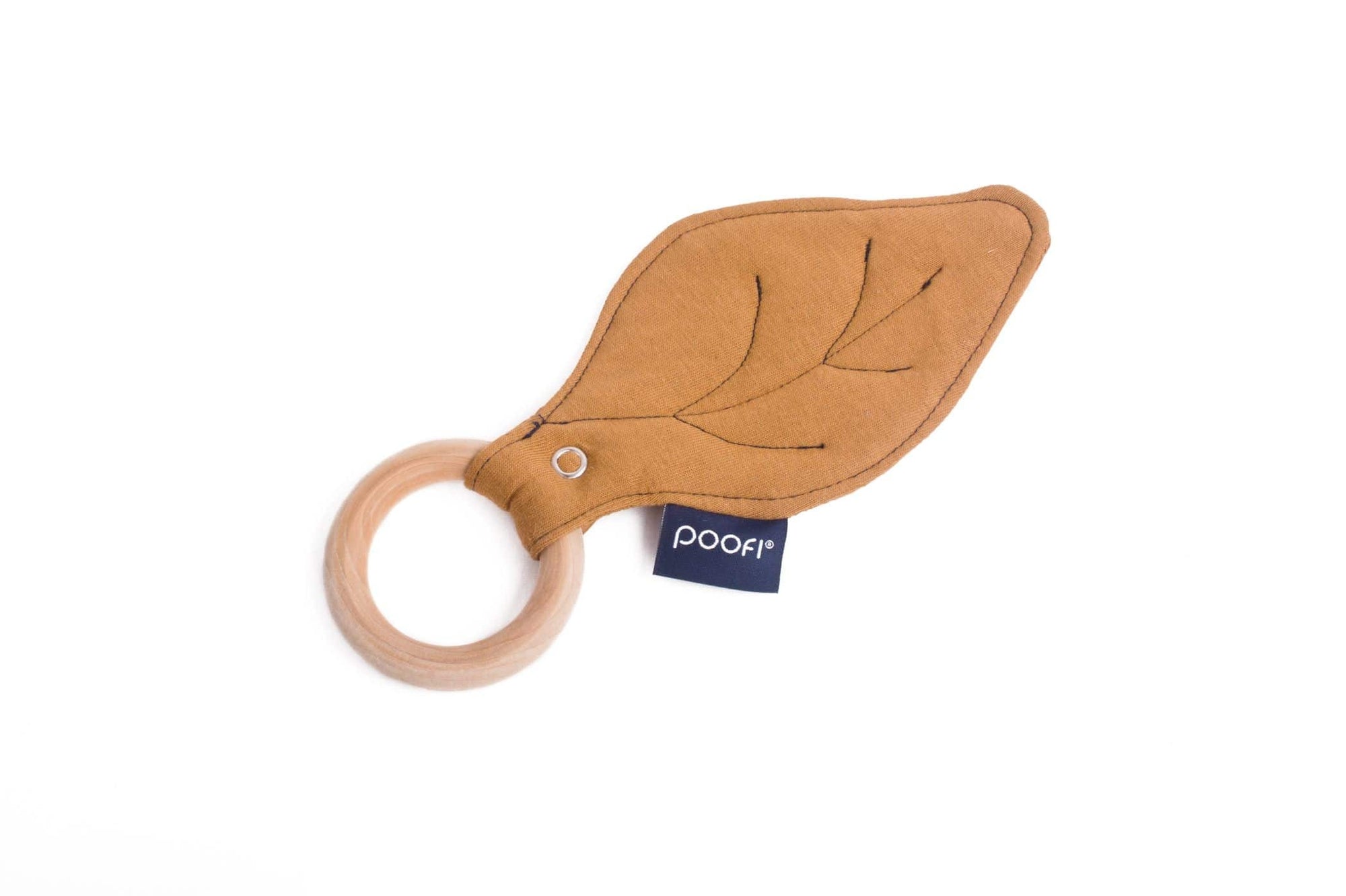 Eco Teether Maple Wood - Leaf