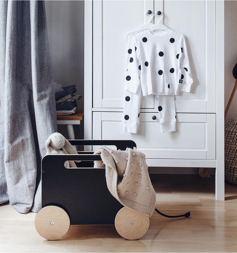 Toy Chest On Wheels - Blackboard